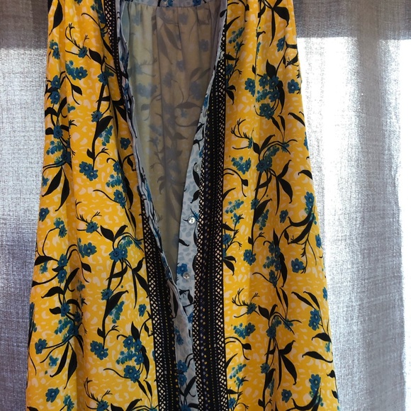 Eliane Rose Blue Yellow Floral Dress - Picture 3 of 6